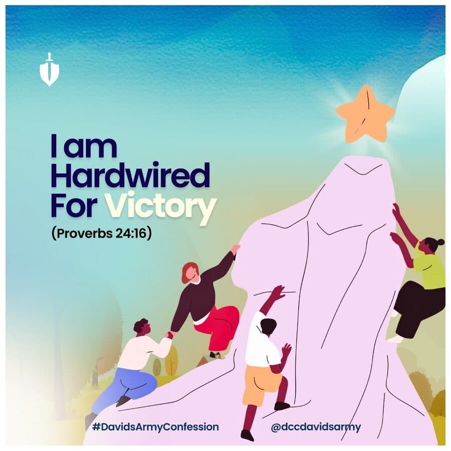 I am hardwired for victory